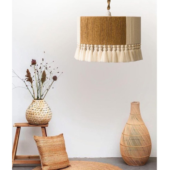 لوستر زیبای مکرومه کد 8118