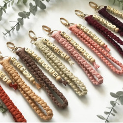 جاکلیدی مکرومه اسم طرح روناک جاکلیدی مکرومه اسم طرح روناک