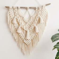 دیوارکوب مکرومه دکوراتیو طرح غروب دیوارکوب مکرومه دکوراتیو طرح غروب