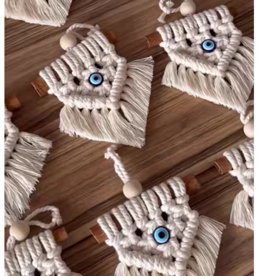 گیفت مکرومه بافی چشم نظر هدیه