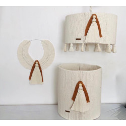 ست سه تکه اتاق کودک مکرومه مدل فرشته ست سه تکه اتاق کودک مکرومه مدل فرشته