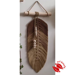 تک برگ مکرومه مدرن طرح موکا تک برگ مکرومه مدرن طرح موکا