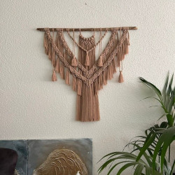 دیوارکوب آویز ترند مکرومه بافی مدل زرنگار برند آرت بیوتی دیوارکوب آویز ترند مکرومه بافی مدل زرنگار برند آرت بیوتی