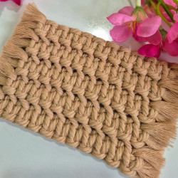 زیر لیوانی مکرومه بافی زیر لیوانی مکرومه بافی