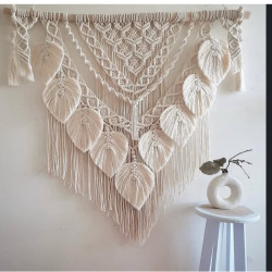 دیوارکوب اویز مکرومه طرح ستایش دیوارکوب اویز مکرومه طرح ستایش