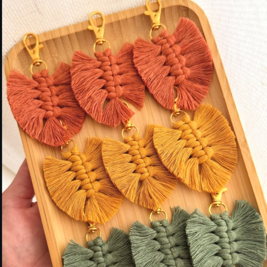 جاسوییچی برگ مکرومه ارسال رایگان