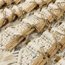 گیفت عقد مکرومه بافی مدل جاسوویچی