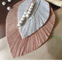 دیوار کوب برگ مکرومه مدل خزان دیوار کوب برگ مکرومه مدل خزان