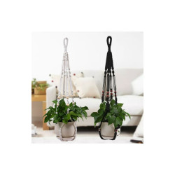 آویز گلدان مکرومه بافی مدل رعنا رنگ دلخواه آویز گلدان مکرومه بافی مدل رعنا رنگ دلخواه