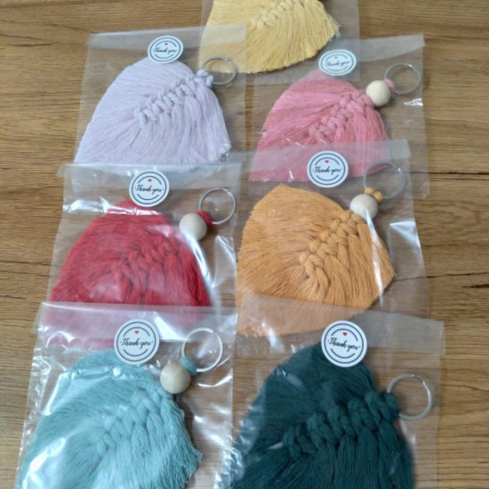 جاکلیدی برگ مکرومه