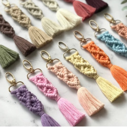 جاسوییچی دخترانه مکرومه طرح فانتزی جاسوییچی دخترانه مکرومه طرح فانتزی