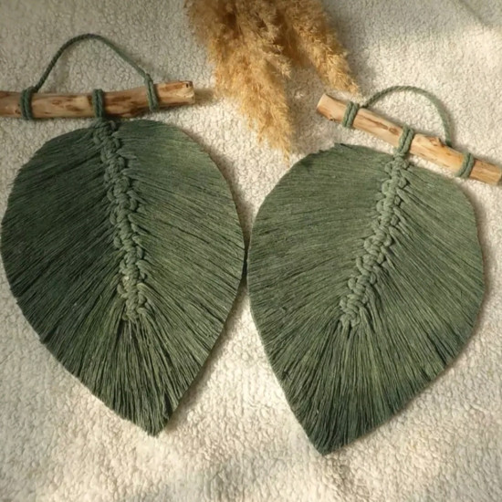 تک برگ مکرومه طرح دلسا