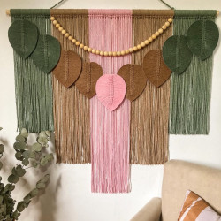 دیوار کوبفاخر مکرومه بافی مدل بزرگ 865 دیوار کوبفاخر مکرومه بافی مدل بزرگ 865