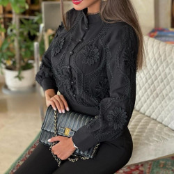 شومیز مجلسی زنانه مدل ماهک شومیز زنانه کد 029