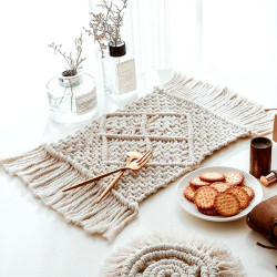 رانر مکرومه بافی مینیمال رانر مکرومه بافی مینیمال