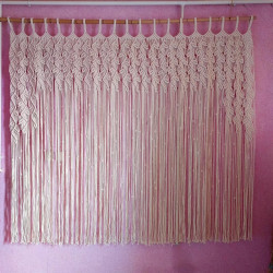 پرده مکرومه بافی طرح پیچک پرده مکرومه بافی طرح پیچک