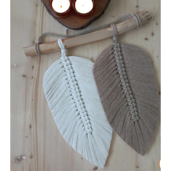 دیوار کوب مدل برگ‌مکرومه کد 9190