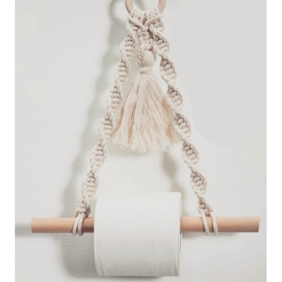 نگه دارنده دستمال مکرومه کد 9191