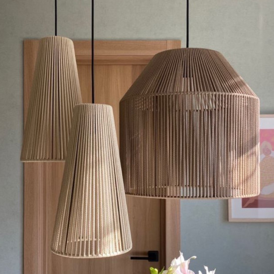 مجموعه سه عددی لوستر مکرومه بافی