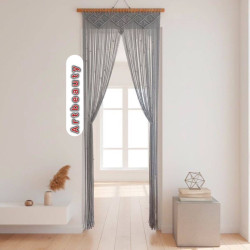 پرده مکرومه بافی مدرن ارت بیوتی پرده مکرومه بافی مدرن ارت بیوتی