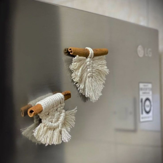 مگنت یخچالی مکرومه کاربردی رنگ دلخواه