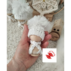 عروسک فانتزی مکرومه بافی طرح کودک عروسک فانتزی مکرومه بافی طرح کودک