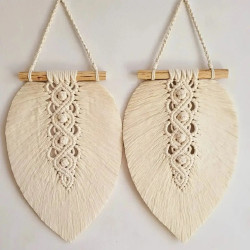 تک برگ مکرومه دکوری مدل پروانه رنگ دلخواه برند آرت بیوتی تک برگ مکرومه دکوری مدل پروانه رنگ دلخواه برند آرت بیوتی