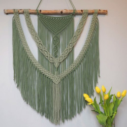 اویز مکرومه طرح شقایق اویز مکرومه طرح شقایق