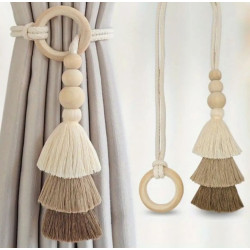 نگه دارنده پرده مدل مکرومه