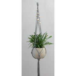 اویز گلدان مکرومه بافی سبک فانتزی اویز گلدان مکرومه بافی سبک فانتزی