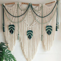 دیوارکوب لاکچری مکرومه شاهان طرح ستاره دیوارکوب لاکچری مکرومه شاهان طرح ستاره