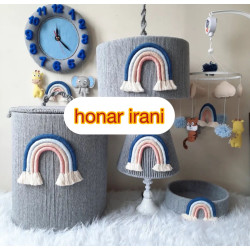 ست چهار تکه اتاق کودک مکرومه