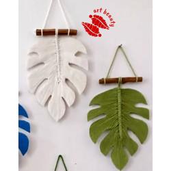 تک برگ انجیری مکرومه طرح تاک تک برگ انجیری مکرومه طرح تاک