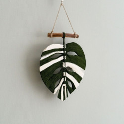 دیوارکوب برگ انجیری مکرومه مدل دکوراتیو دیوارکوب برگ انجیری مکرومه مدل دکوراتیو