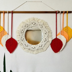 ست دیوار کوب و ایینه مکرومه بافی ست دیوار کوب و ایینه مکرومه بافی