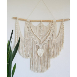 دیوارکوب ارسال رایگان مکرومه بافی طرح برف دیوارکوب ارسال رایگان مکرومه بافی طرح برف