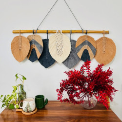 دیوارکوب برگ بافی دکوراتیو طرح نهال دیوارکوب برگ بافی دکوراتیو طرح نهال