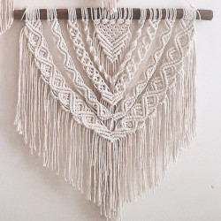 اویز مکرومه بافی مدرن طرح ابریشم اویز مکرومه بافی مدرن طرح ابریشم