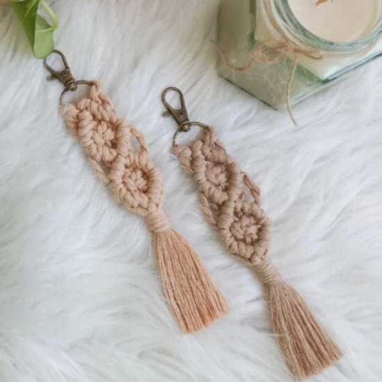 جاکلیدی لوزی مکرومه برند ارت بیوتی