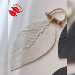 تک برگ مکرومه مدل السا برند آرت بیوتی تک برگ مکرومه مدل السا برند آرت بیوتی