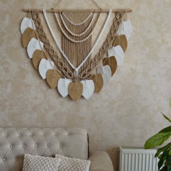 دیوار کوب مکرومه بافی مدل خورشید دیوار کوب مکرومه بافی مدل خورشید