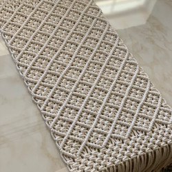 رانر مکرومه بافی لاکچری برند آرت بیوتی رانر مکرومه بافی لاکچری برند آرت بیوتی